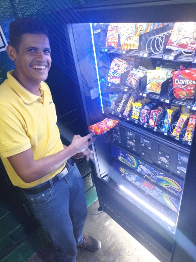 Primera máquina PuntoV en operación
