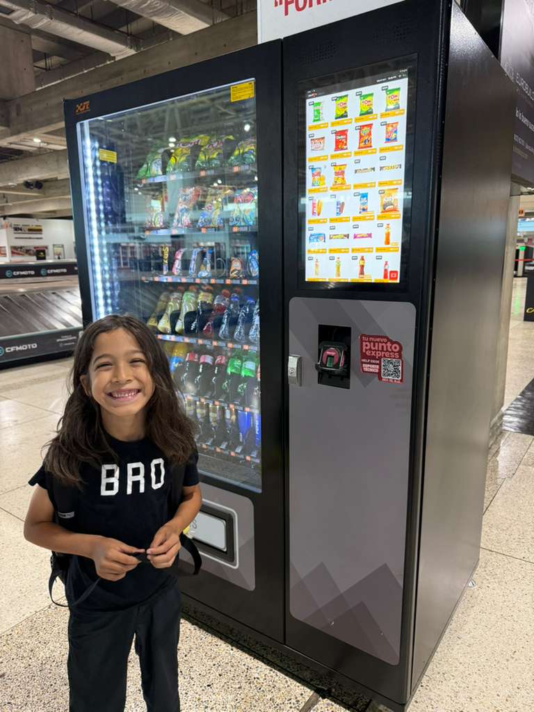 Máquina Punto Express en el Aeropuerto Internacional de Maiquetía